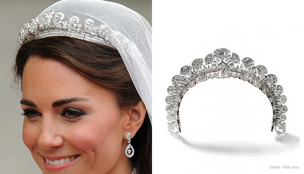 queen elizabeth wedding tiara. Queen Elizabeth received the
